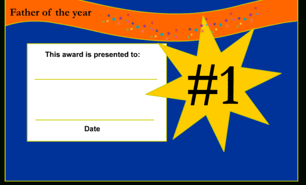 Free Printable Father'S Day Certificates Intended For Printable Free Printable Best Husband Certificate 7 Designs