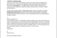 Free Printable Formal Business Letter Template Templateral Inside How To Write A Formal Business Letter Template