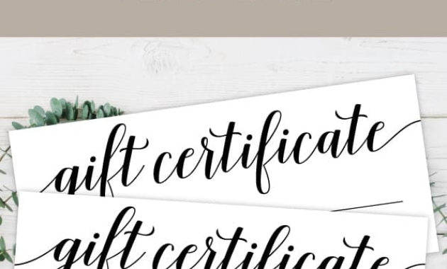 Free Printable Gift Certificate Template Pjs And Paint Intended For Printable Gift Certificates Templates Free