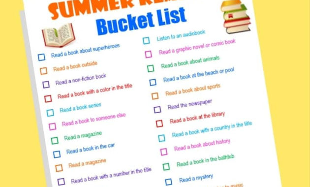 Free Printable Summer Reading Bucket List Money Saving With Summer Reading Certificate Printable