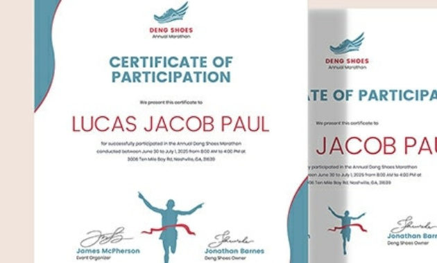 Free Running Award Certificate Template Word Doc Psd Pertaining To Running Certificates Templates Free