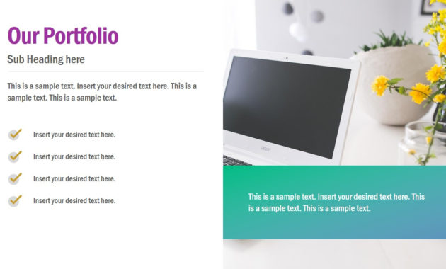 Free Simple Business Profile Powerpoint Template Slidemodel Pertaining To Business Profile Template Ppt