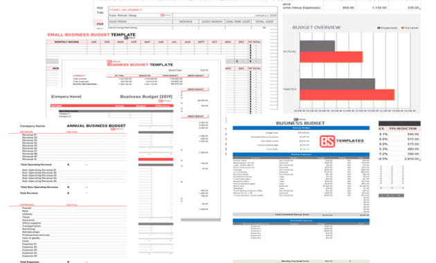 Free Small Business Budget Template For Excel Google Docs Regarding Small Business Annual Budget Template