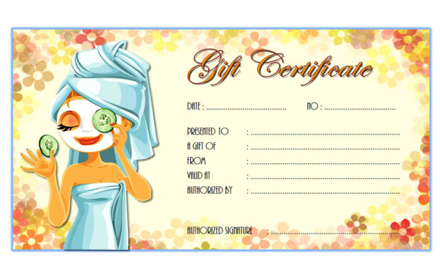 Free Spa Gift Certificate Printable Templates October 2020 Throughout Massage Gift Certificate Template Free Download