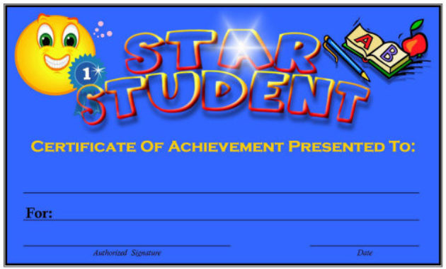 Free Teaching Resources Certificates In Star Reader Certificate Templates