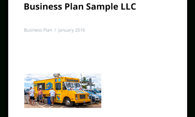 Free Transport Business Plan Sample With Regard To Business Plan Template For Transport Company