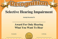 Fun Certificate Templates Templates Example Pertaining To Fun Certificate Templates