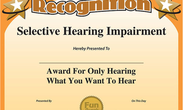 Fun Certificate Templates Templates Example Pertaining To Fun Certificate Templates