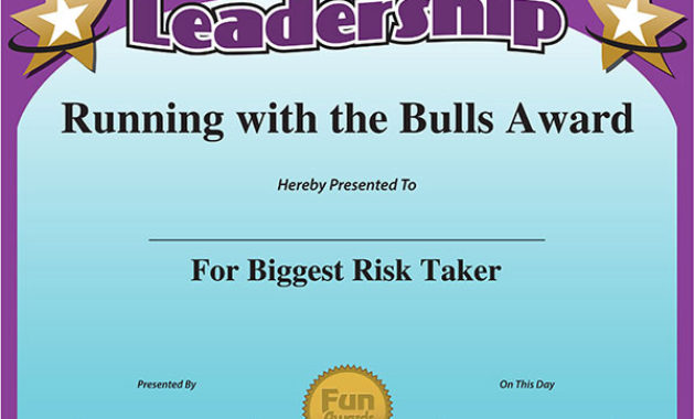 Funny Superlatives Ideas For Sports Just Bcause For Superlative Certificate Template