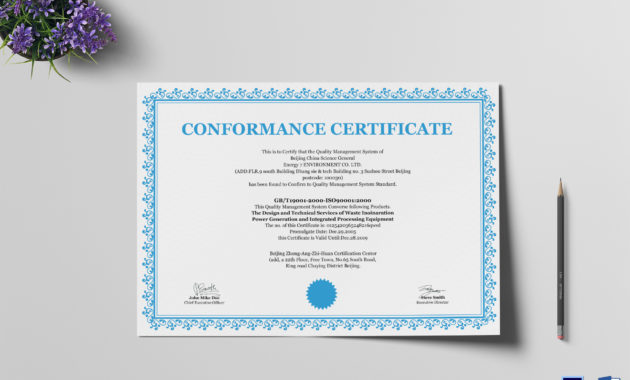 General Certificate Design Template In Psd Word Regarding Awesome Generic Certificate Template