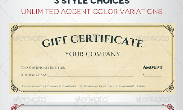 Gift Certificate Free Mock Up » Tinkytyler Stock With Mock Certificate Template