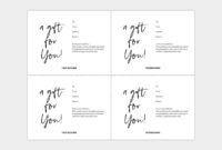 Gift Certificate Templates Printable Gift Certificate Etsy Regarding Quality Share Certificate Template Australia