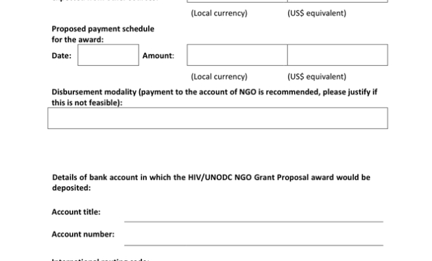 Grant Proposal Summary Template In Word And Pdf Formats Inside Grant Proposal Template Word