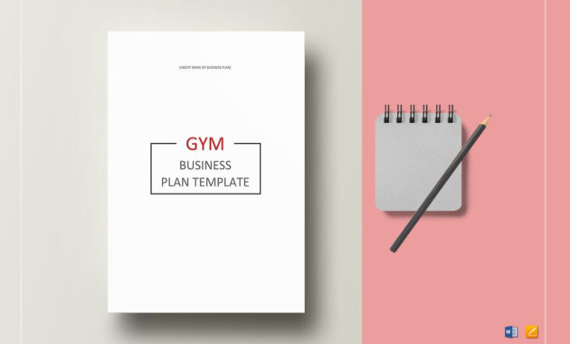 Gym Business Plan Template In Word Google Docs Apple Pages With Business Plan Template For Gym