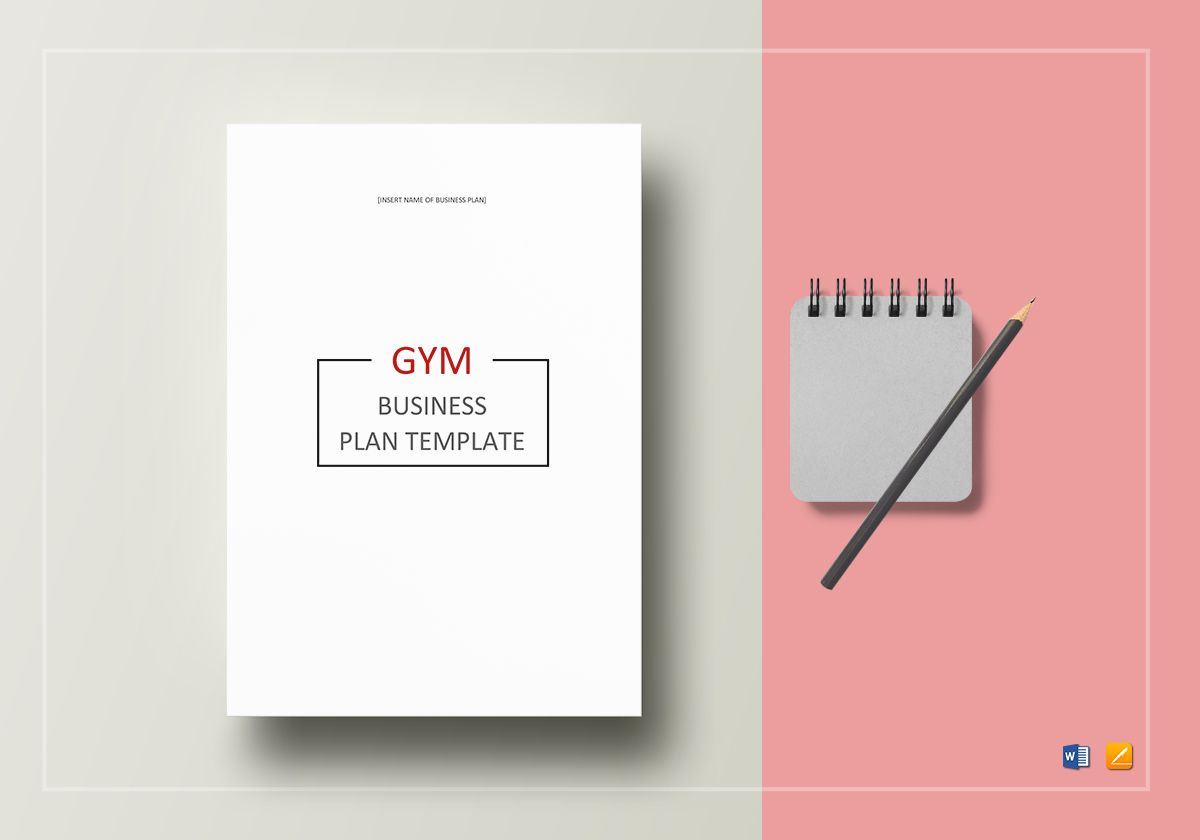 Gym Business Plan Template In Word Google Docs Apple Pages With Business Plan Template For Gym