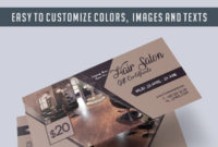 Hair Salon Free Gift Certificate Psd Template Pertaining To Awesome Free Printable Beauty Salon Gift Certificate Templates