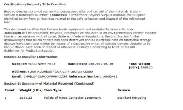 Hard Drive Destruction Certificate Template For Your Needs Within Awesome Hard Drive Destruction Certificate Template