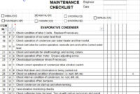 Heavy Equipment Maintenance Log Template Collection With Regard To Best Heavy Equipment Maintenance Log Template
