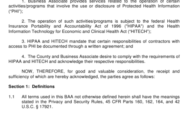 Hipaa Contractor Confidentiality Agreement Template Pdf Inside Business Associate Agreement Hipaa Template