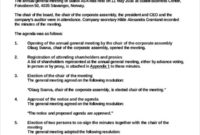 Hoa Board Meeting Minutes Template Tutore Master For Committee Meeting Minutes Template