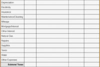 Home Business Expense Spreadsheet Regarding Home Business With Small Business Expenses Spreadsheet Template