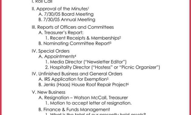 How To Create A Board Meeting Agenda 12 Templates For Free Board Meeting Agenda Template Non Profit