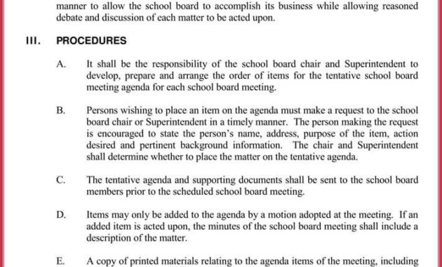 How To Create A Board Meeting Agenda 12 Templates With Regard To Awesome Annual Board Meeting Agenda Template