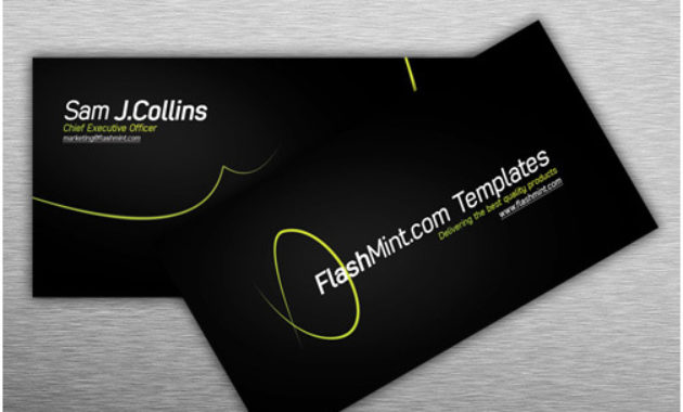 How To Create A Stylish Business Card Template In Adobe Within Create Business Card Template Photoshop