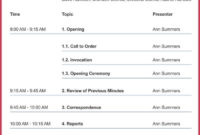 How To Create Business Meeting Agenda 10 Free Templates With Quality Templates For Minutes Of Meetings And Agendas