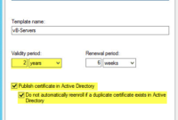 How To Deploy Active Directory Certificate Services On With Workstation Authentication Certificate Template