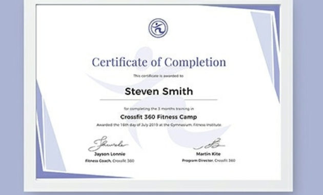 How To Make A Training Completion Certificate 8 With Regard To Workshop Certificate Template
