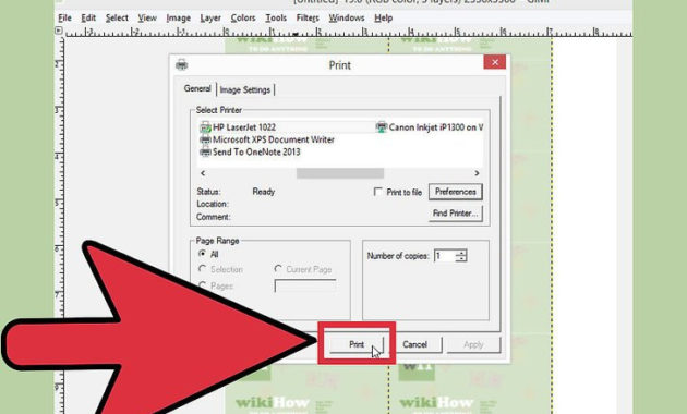 How To Make Business Cards With Gimp With Pictures Wikihow Throughout Gimp Business Card Template