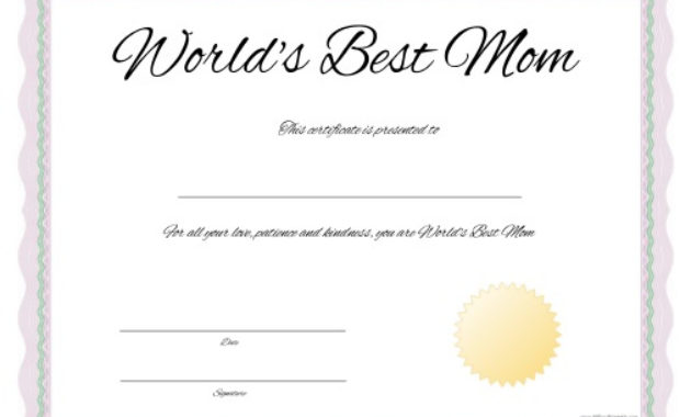 How To Make Mothers Day Memorable 2015 Throughout Free Mothers Day Gift Certificate Templates