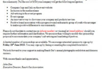 How To Write A Sponsorship Proposal Letter For Racing 10 Intended For Awesome Race Car Sponsorship Proposal Template