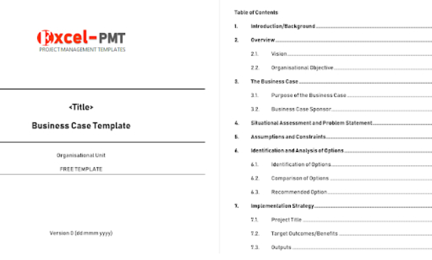 How To Write Business Case Free Template Examples With Regard To Writing Business Cases Template