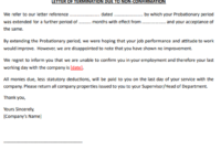 Hr Guide Probationary Period Letter With Templates Regarding Probation Meeting Template