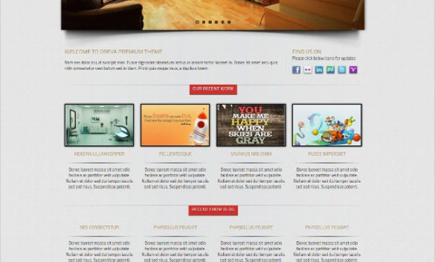 Html 5 Blog Website Templates Themes Free Premium With Free Blogger Templates For Business