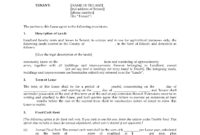 Illinois Cash Farm Lease Legal Forms And Business Within Farm Business Tenancy Template