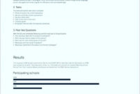Impact Analysis Document Template Besttemplatess123 Within Free Cost Impact Analysis Template