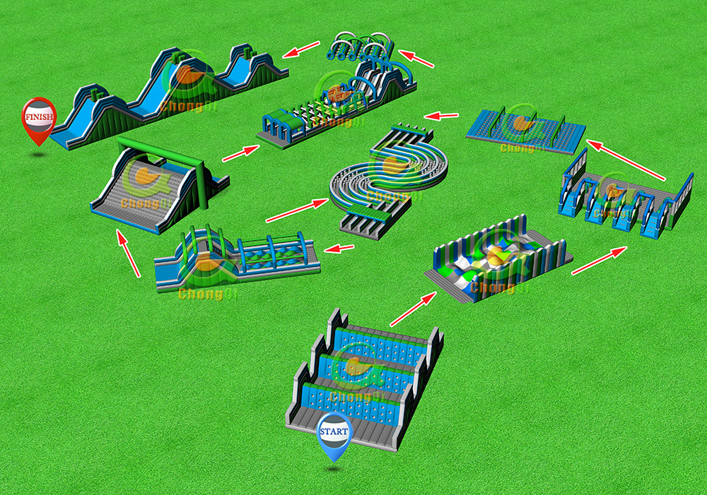 Insane Inflatable 5K Adult Inflatable Obstacle Course With Regard To Best 5K Race Certificate Template 7 Extraordinary Ideas