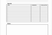 Inspirational Manager Meeting Agenda Template Throughout Quality Teacher Team Meeting Agenda Template