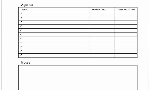 Inspirational Manager Meeting Agenda Template Throughout Quality Teacher Team Meeting Agenda Template
