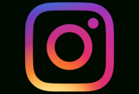 Instagram Logo Uxfree With Transparent Business Cards Template