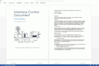 Interface Control Document Template Ms Word Templates Inside Business Process Design Document Template