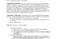 Internal Research Proposal Assignment Sheet Engl 210 Inside Quality Internal Proposal Template