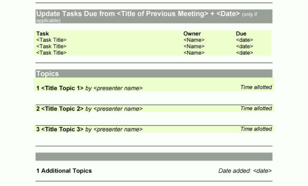 Interview Agenda Template Templatesz234 For Interview Agenda Template
