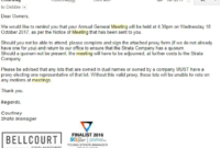 Invitation Letter Examples And Templates For Business For Free Email Template For Meeting Invitation