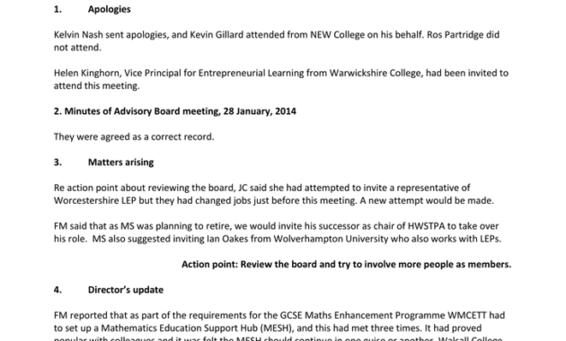 Invitation To Advisory Board Meeting Onvacationswall With Advisory Board Meeting Agenda Template