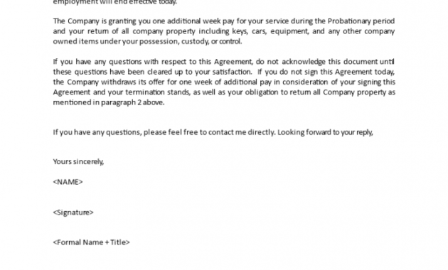 Invite To Probation Review Meeting Letter Template With Regard To Free Probation Meeting Template