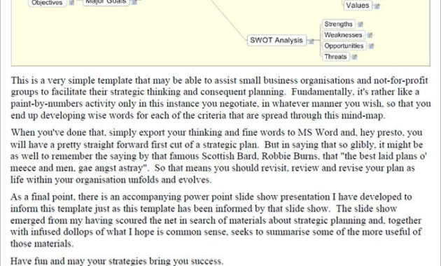 It Strategy Plan Template 5 Free Word Pdf Format With Regard To Strategic Business Review Template